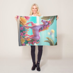 Couverture polaire Unicorn, 30 po x 40 po