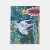 Couverture Polaire Unicorn Art (Devant)