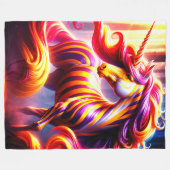 Couverture Polaire Unicorne (Devant (Horizontal))