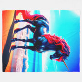 Couverture Polaire Unicorne (Devant (Horizontal))