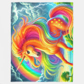 Couverture Polaire Unicorne (Devant)