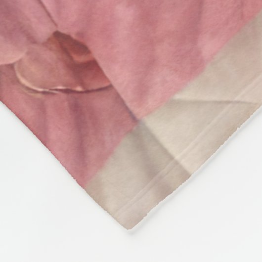 Couverture Polaire Unicorne quadrillée (Coin)