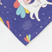 Couverture Polaire Unicornes (Coin)