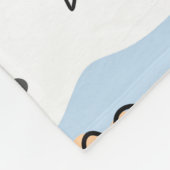 Couverture Polaire Unicorns and stars pattern (Coin)