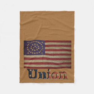 Couverture Polaire Union de la guerre civile Un magnifique drapeau de