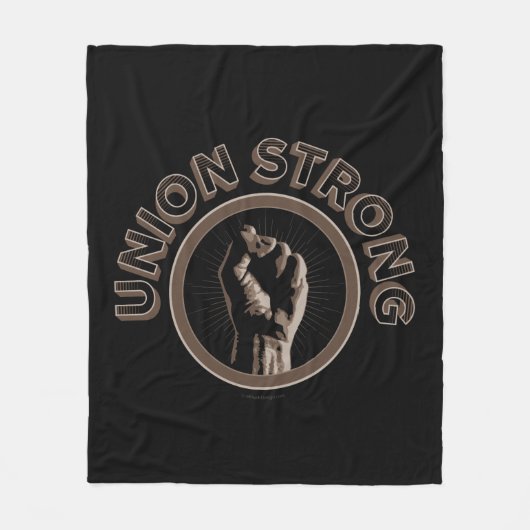 Couverture Polaire Union forte (Devant)