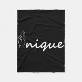 Couverture Polaire Unique Asl Alphabet American Sing Language Asl Tea (Devant)