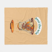 Couverture Polaire Unique basketball lover gifts peel the win (Devant (Horizontal))