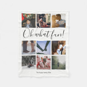 Couverture Polaire Unique Personnalisé Oh Quel Amusant