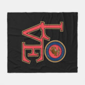 Couverture Polaire United States Marine Corps Love (Devant (Horizontal))