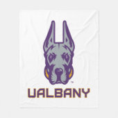 Couverture Polaire Université d'Albany Great Danes (Devant)