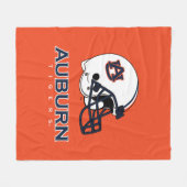 Couverture Polaire Université d'Auburn | Auburn Football (Devant (Horizontal))