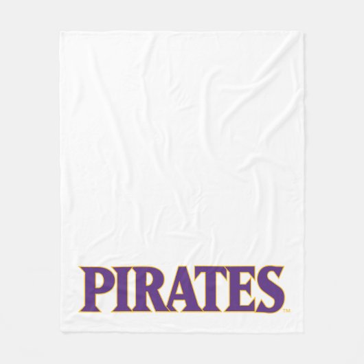 Couverture Polaire Université de Caroline de l'Est | Pirates (Devant)