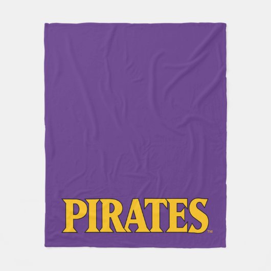 Couverture Polaire Université de Caroline de l'Est | Pirates (Devant)