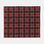 Couverture Polaire Université de Géorgie Tartan (Devant (Horizontal))