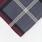 Couverture Polaire Université d'Édimbourg Tartan (Coin)