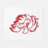 Couverture Polaire Université d'État de Jacksonville Gamecocks Red ga (Devant (Horizontal))