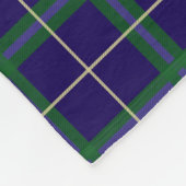Couverture Polaire Université d'Oxford Tartan (Coin)