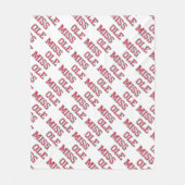 Couverture Polaire Université du Mississippi | Ole Miss Wordmark (Devant)