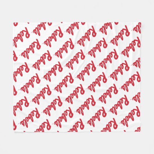 Couverture Polaire Université du Mississippi | Script Rebels (Devant (Horizontal))