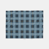 Couverture Polaire Université Quinnipiac Tartan (Devant (Horizontal))