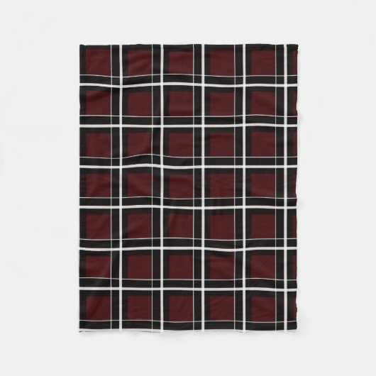 Couverture Polaire Université Schreiner Tartan (Devant)