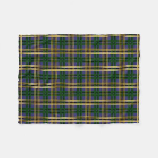 Couverture Polaire Université St. Andrews Tartan (Devant (Horizontal))