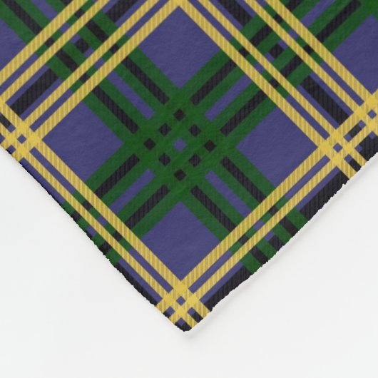 Couverture Polaire Université St. Andrews Tartan (Coin)