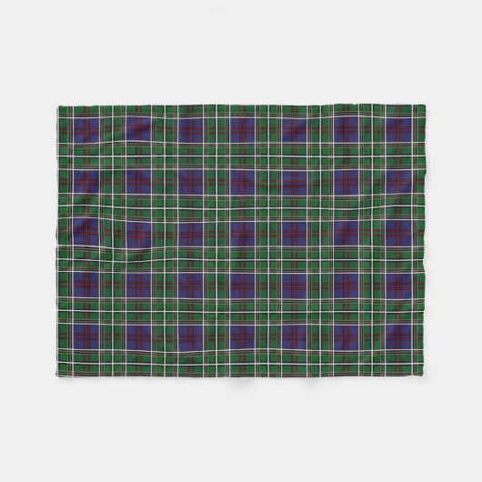 Couverture Polaire Université Strathclyde Tartan (Devant (Horizontal))