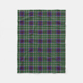 Couverture Polaire Université Strathclyde Tartan (Devant)