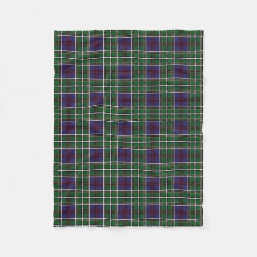 Couverture Polaire Université Strathclyde Tartan (Devant)