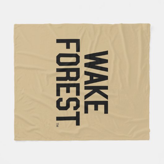 Couverture Polaire Université Wake Forest | Wake Forest (Devant (Horizontal))