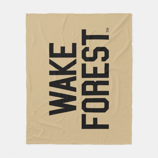 Couverture Polaire Université Wake Forest | Wake Forest (Devant)