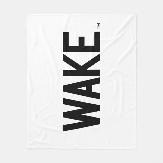 Couverture Polaire Université Wake Forest | Wordmark Wake (Devant)