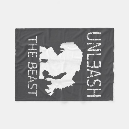 Couverture Polaire Unleahe Workout Motivation Gym Graphic  (Devant (Horizontal))