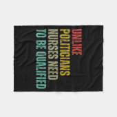 Couverture Polaire Unlike Liticians Nurses Need To Be Qualified Sarca (Devant (Horizontal))