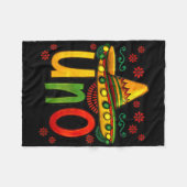Couverture Polaire Uno Mon premier anniversaire mexicain Cinco De May (Devant (Horizontal))