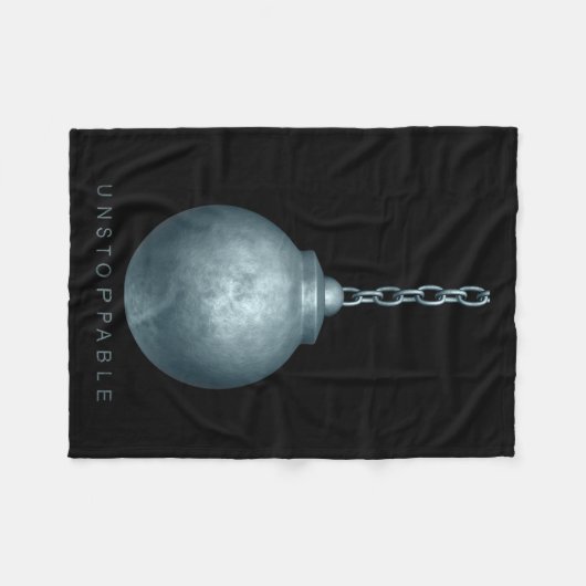 Couverture Polaire Unstoppable Motivation  (Devant (Horizontal))