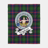 Couverture Polaire Urquhart Moderne Clan Badge Tartan Plaid (Devant)
