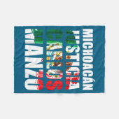 Couverture Polaire Uruapan Michoacán México, Carlos Manzo, Mexicans M (Devant (Horizontal))