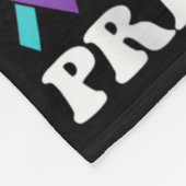 Couverture Polaire Us Flag You 988 Suicide Prevention Awareness Ribbo (Coin)