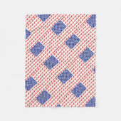 Couverture Polaire USA Dachshund (Devant)