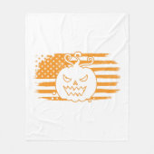 Couverture Polaire USA Flag (Devant)