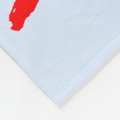 COUVERTURE POLAIRE USA TRACK AND FIELD PERSONNALISÉ FLEECE BLANKET (Coin)