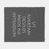 Couverture Polaire Ut avertam oculos meds ad intendum (Devant (Horizontal))