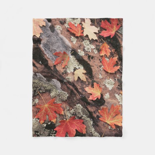 Couverture Polaire Utah, Parc national de Sion, Motifs de l'automne (Devant)