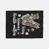 Couverture Polaire V Pour Victoire ; Santé des femmes S (Devant (Horizontal))