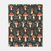 Couverture Polaire Vacances boisées enchantées (Devant)