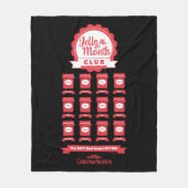 Couverture Polaire Vacances de Noël | Jelly of the Month Club (Devant)