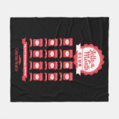 Couverture Polaire Vacances de Noël | Jelly of the Month Club (Devant (Horizontal))